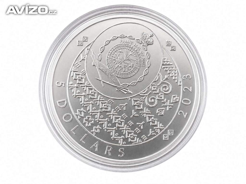 Foto inzerátu Stříbrná mince SLOVENSKY OREL 2023, 2 OZ JEN 500ks