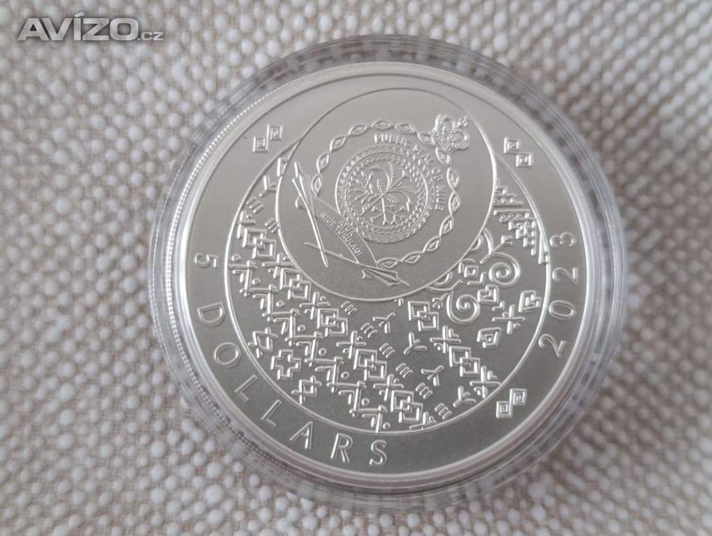 Foto inzerátu Stříbrná mince SLOVENSKY OREL 2023, 2 OZ JEN 500ks