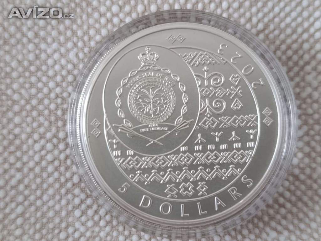 Foto inzerátu Stříbrná mince SLOVENSKY OREL 2023, 2 OZ JEN 500ks