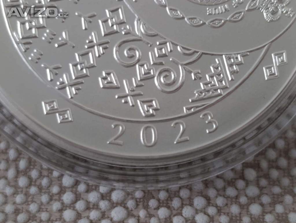 Foto inzerátu Stříbrná mince SLOVENSKY OREL 2023, 2 OZ JEN 500ks