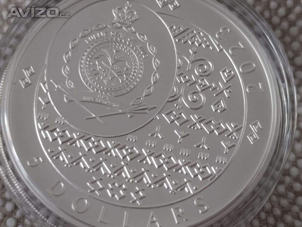 Foto inzerátu Stříbrná mince SLOVENSKY OREL 2023, 2 OZ JEN 500ks