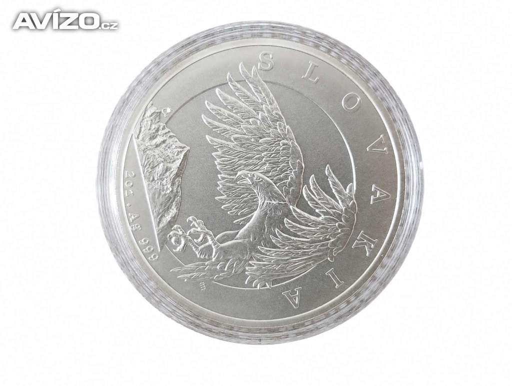 SLOVENSKÝ OREL 2024 – 2 OZ STŘÍBRA jen 500ks