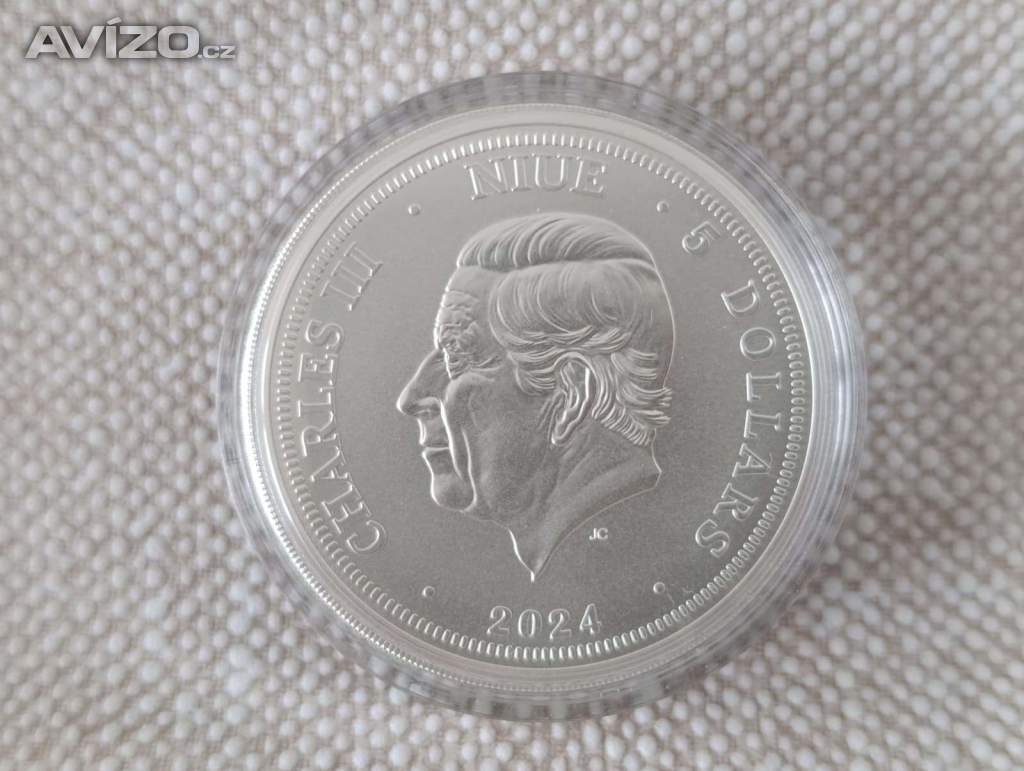 Foto inzerátu SLOVENSKÝ OREL 2024 – 2 OZ STŘÍBRA jen 500ks