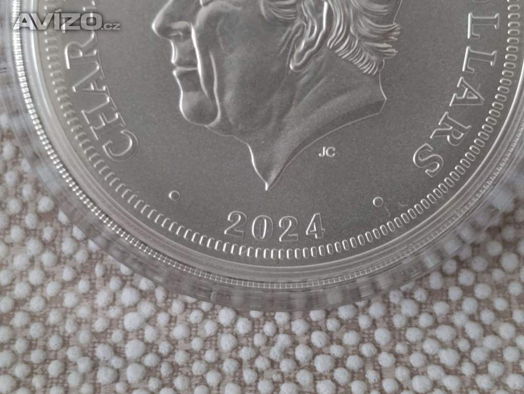 Foto inzerátu SLOVENSKÝ OREL 2024 – 2 OZ STŘÍBRA jen 500ks