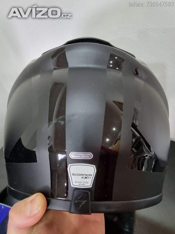 Foto inzerátu Moto přilba SCORPION EXO-710 AIR SPIRIT XL + vak / PC:3600Kč