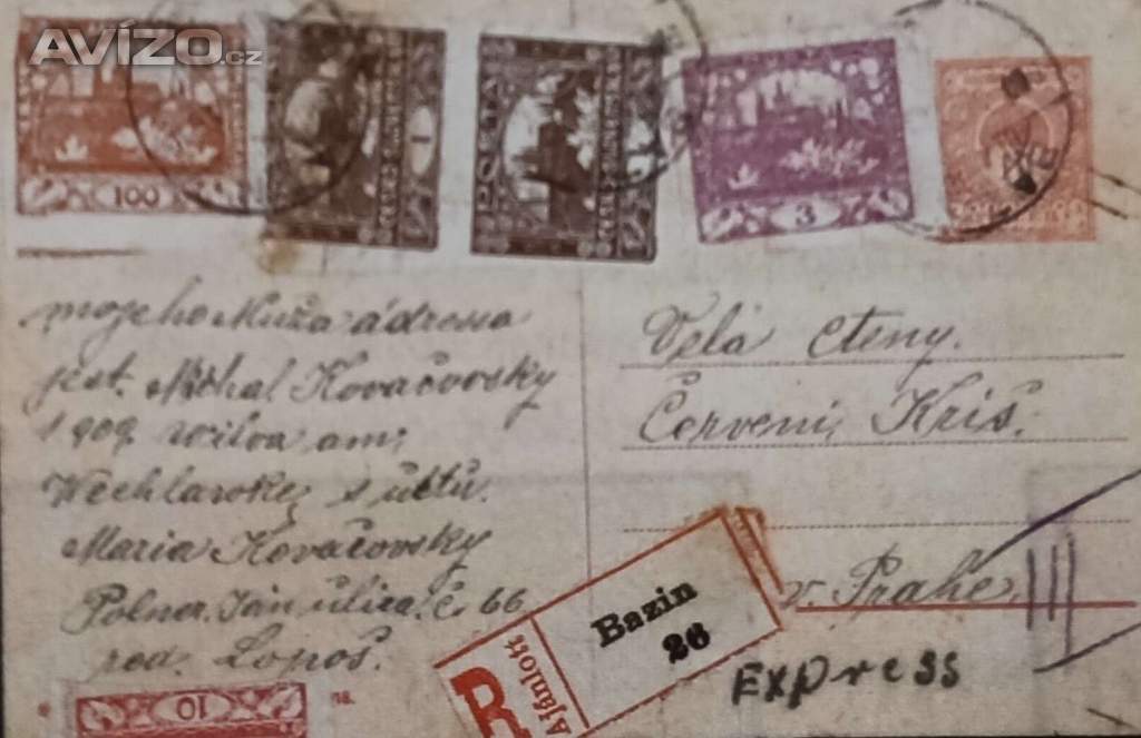 Foto inzerátu Dopisy odkoupím hotově za katalogové ceny 