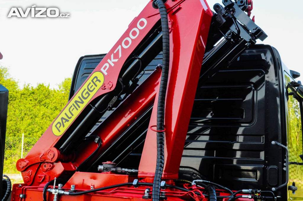 Foto inzerátu MERCEDES-BENZ ATEGO 1218 - NOVÝ HÁKOVÝ NOSIČ KONTEJNERŮ + HYDRAULICKÁ RUKA EU5