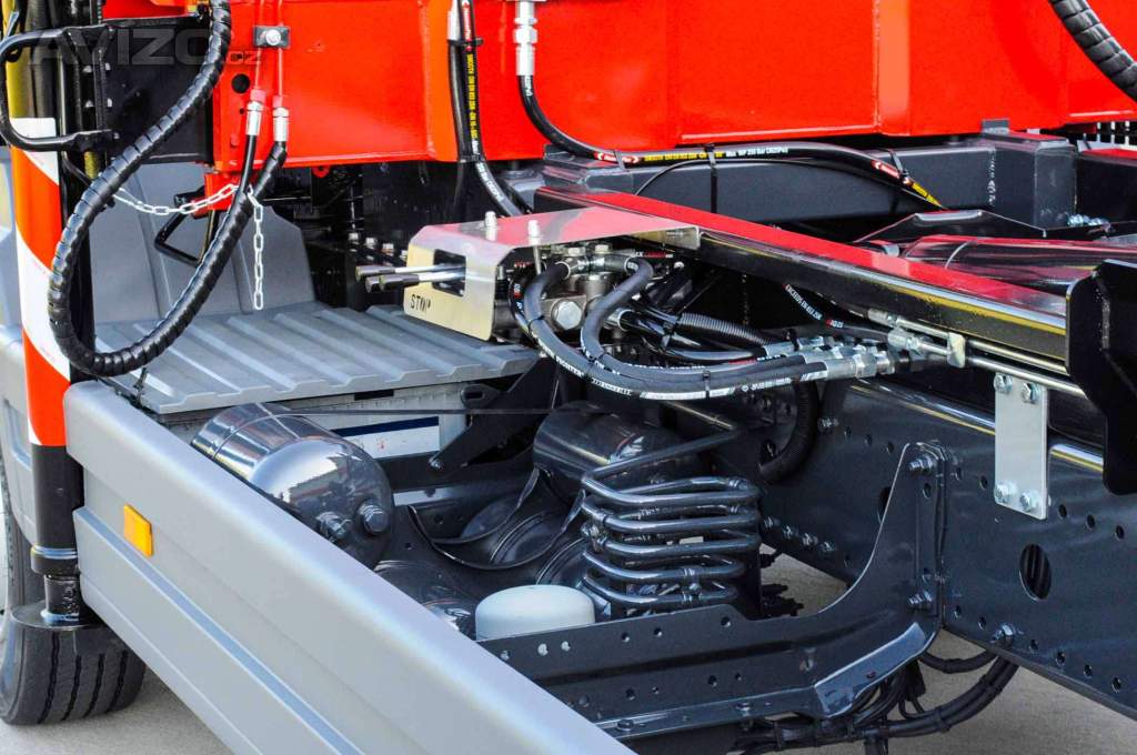 Foto inzerátu MERCEDES-BENZ ATEGO 1218 - NOVÝ HÁKOVÝ NOSIČ KONTEJNERŮ + HYDRAULICKÁ RUKA EU5
