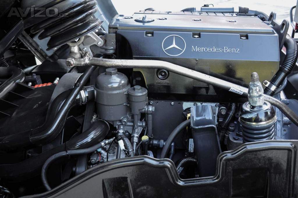 Foto inzerátu MERCEDES-BENZ ATEGO 1218 - NOVÝ HÁKOVÝ NOSIČ KONTEJNERŮ + HYDRAULICKÁ RUKA EU5
