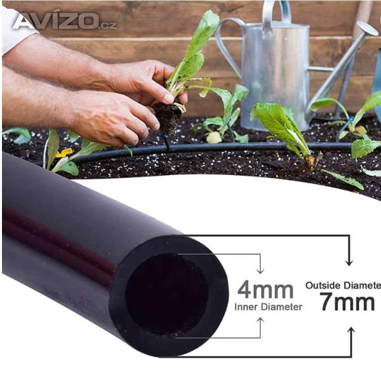 Foto inzerátu Zahradní zavlažovací hadice 4/7 mm PVC
