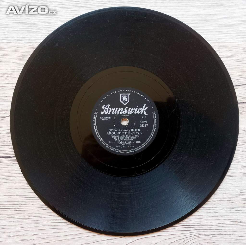 Foto inzerátu Bill Haley - Rock Around the Clock - 1954, šelaková gramodeska