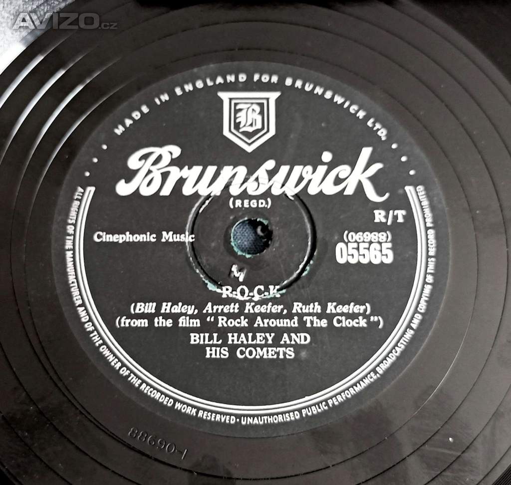 Foto inzerátu Bill Haley - Rock - šelaková gramodeska, 1956