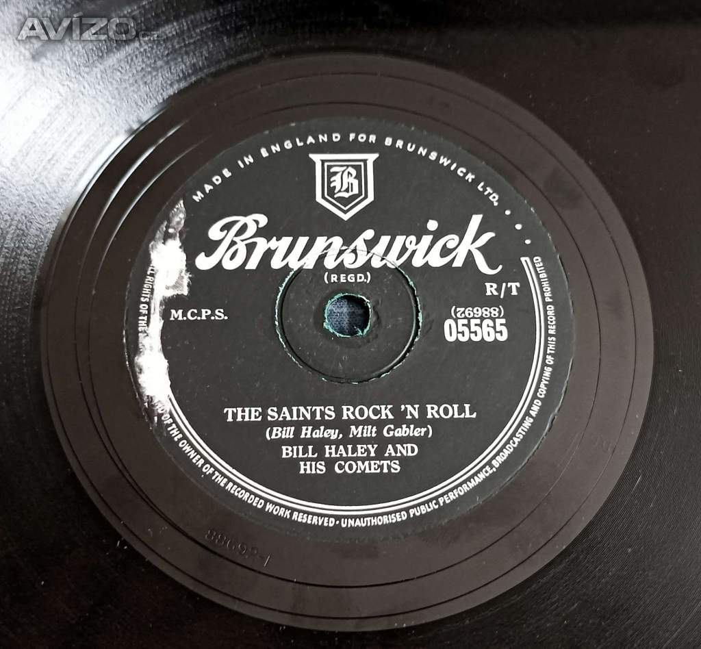 Foto inzerátu Bill Haley - Rock - šelaková gramodeska, 1956