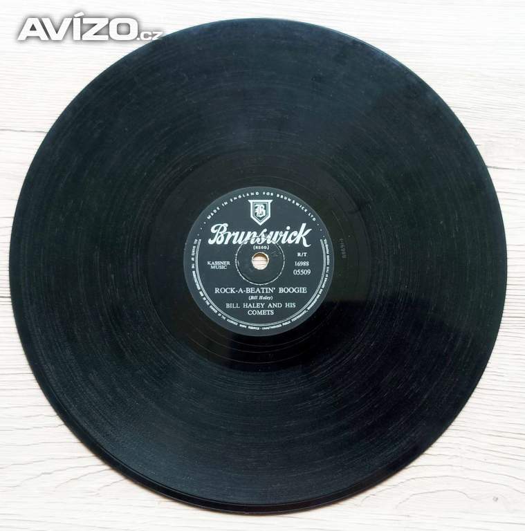 Foto inzerátu Bill Haley - Rock-A-Beatin Boogie - šelaková gramodeska, 1955