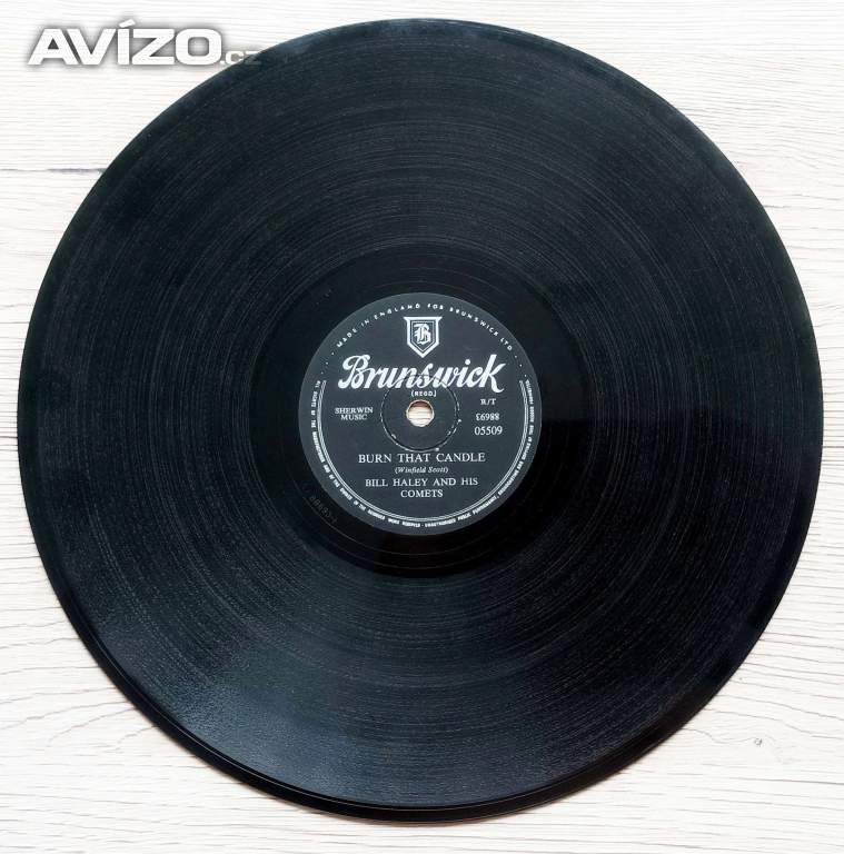 Foto inzerátu Bill Haley - Rock-A-Beatin Boogie - šelaková gramodeska, 1955