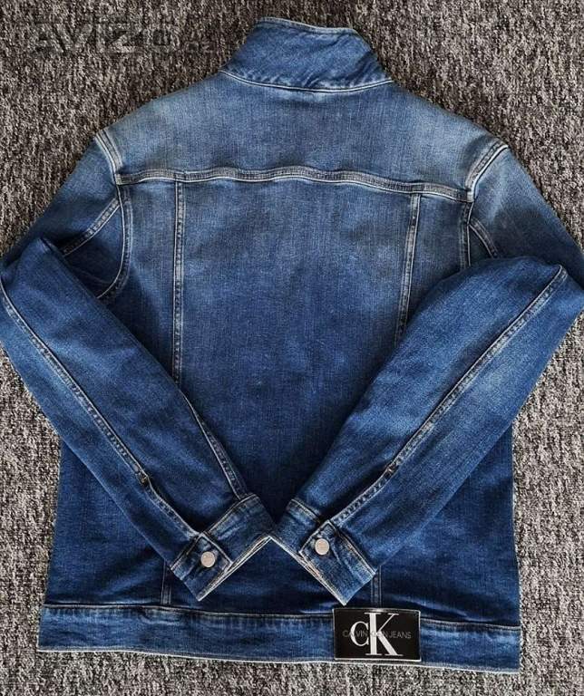 Foto inzerátu Calvin Klein pánská modrá džínová bunda 