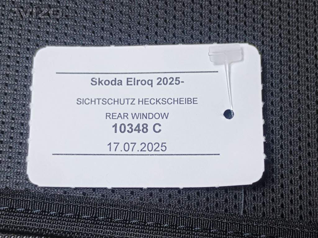 Foto inzerátu 015 - Škoda Elroq - protisluneční clony do zavazadlového prostoru