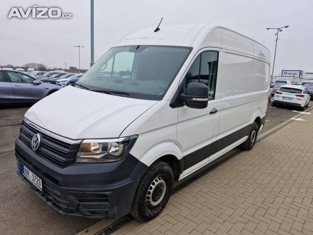 VW Crafter 30 L4H3, 2.0 TDi,103 kW,ČR,DPH,senzory