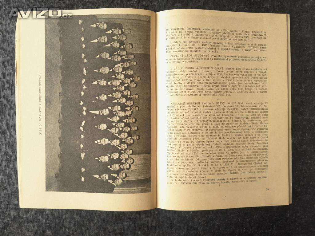 Foto inzerátu Divadelní a hudební profil Ostravska - Vymětal 1961, brožura