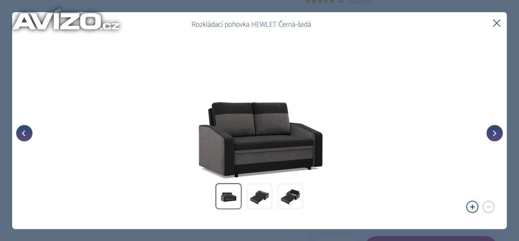 Foto inzerátu ROZKLÁDACÍ POHOVKA ,, HEWLET 