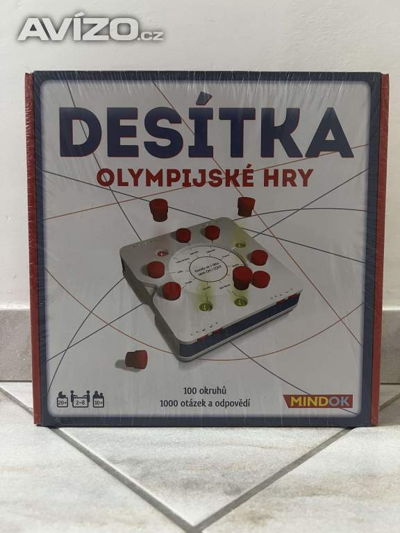 Nová desková hra Desítka:Olympijské hry 