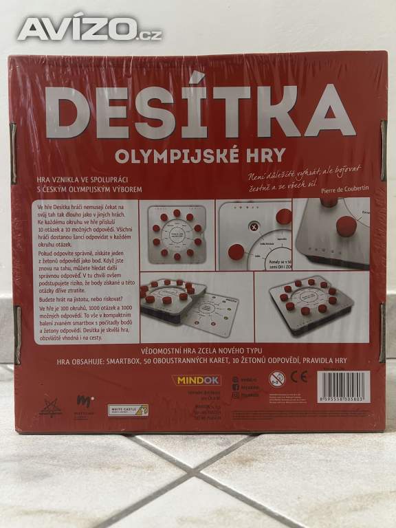 Foto inzerátu Nová desková hra Desítka:Olympijské hry 
