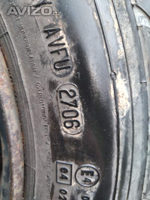 Foto inzerátu sada pneu 155/70 R13, 5mm na disku 3x98 (#106)