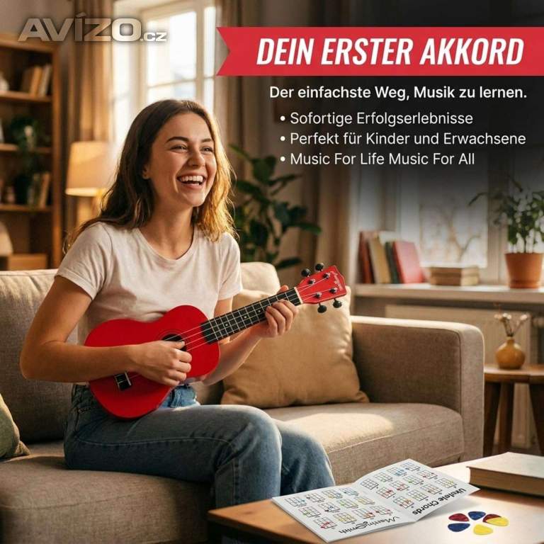 Foto inzerátu startovací sada na sopránové ukulele - Martin Smith 21
