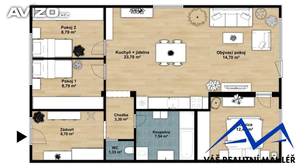 Foto inzerátu Prodej, rodinný dům, 90 m2, Petřvald