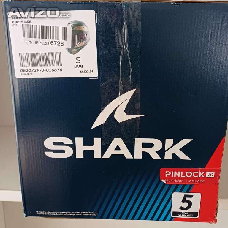 Foto inzerátu Silniční překlápěcí přilba SHARK OXO SIKTER