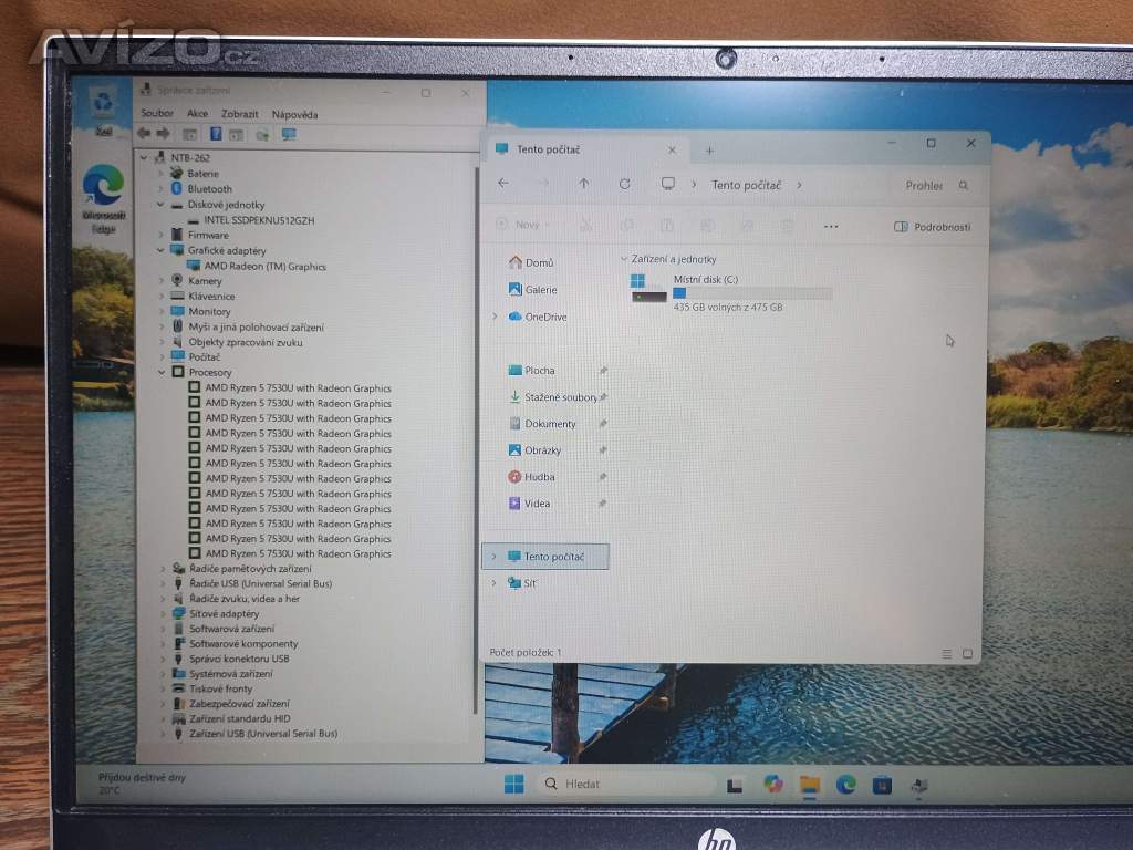 Foto inzerátu #262 - Notebook - HP Pavilion 15, Ryzen 5, 512GB, 16GB