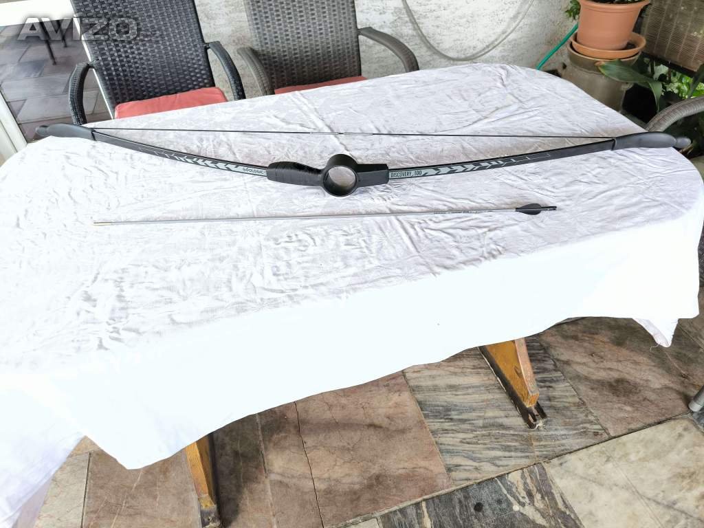Foto inzerátu LUK DISCOVERY 100 GEOLOGIC + ŠÍP S OCELOVÝM HROTEM O DÉLCE 79 cm
