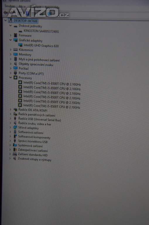 Foto inzerátu HP Elitedesk 800 G4 Mini i5/12GB/SSD 256GB/záruka