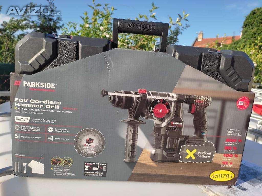 PŘÍKLEPOVÁ VRTAČKA AKU 20V 1.900,-Kč PROSTĚJOV