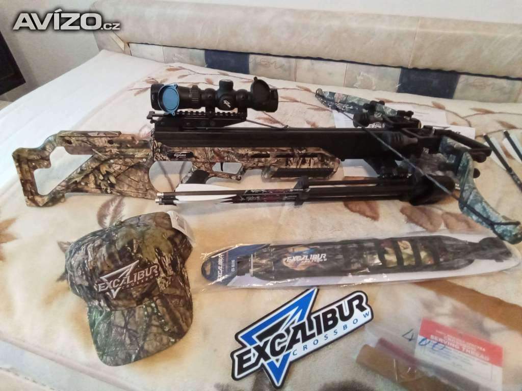 Foto inzerátu PRODÁM PROFESIONÁLNÍ KANADSKOU KUŠÍ EXCALIBUR BULLDOG 385 S VYBAVENÍM!