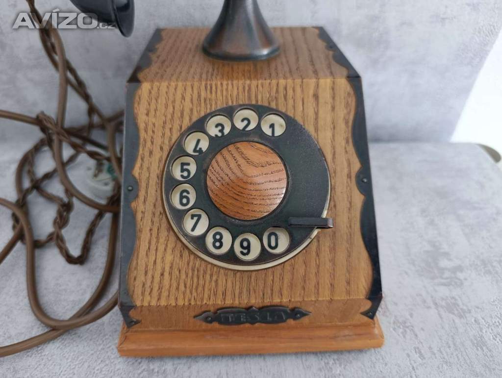 Foto inzerátu Starý československý telefon TESLA Cs20 k dekoraci 