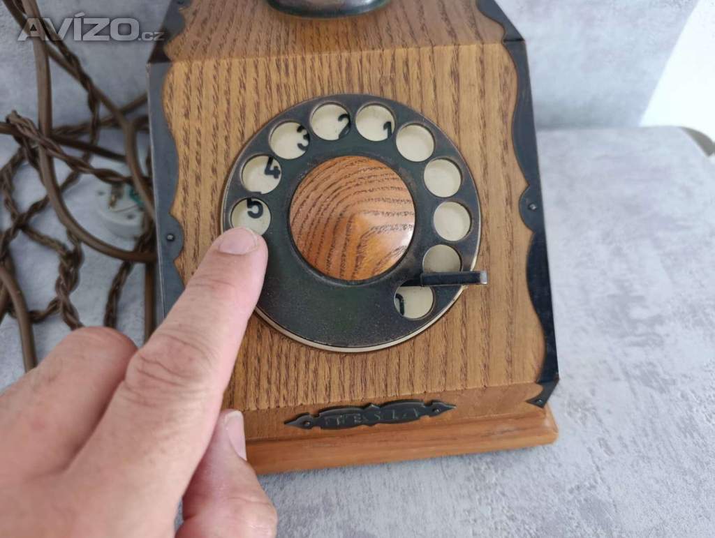 Foto inzerátu Starý československý telefon TESLA Cs20 k dekoraci 