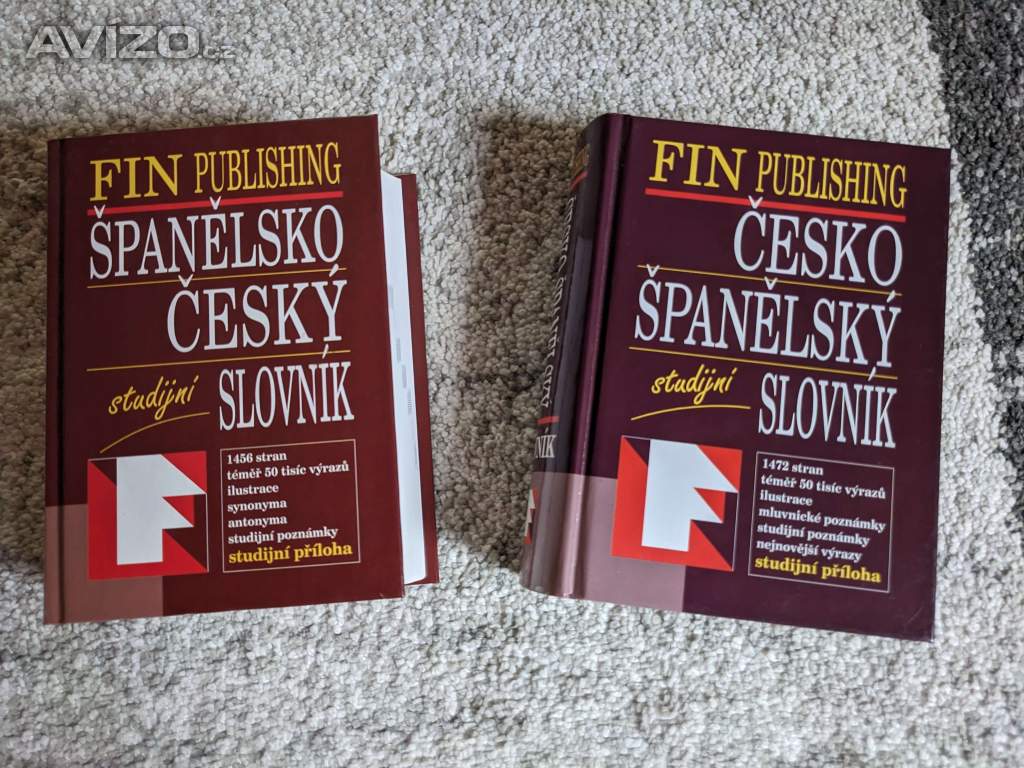 Studijní slovníky: Španělsko - český (a CZ-ES)