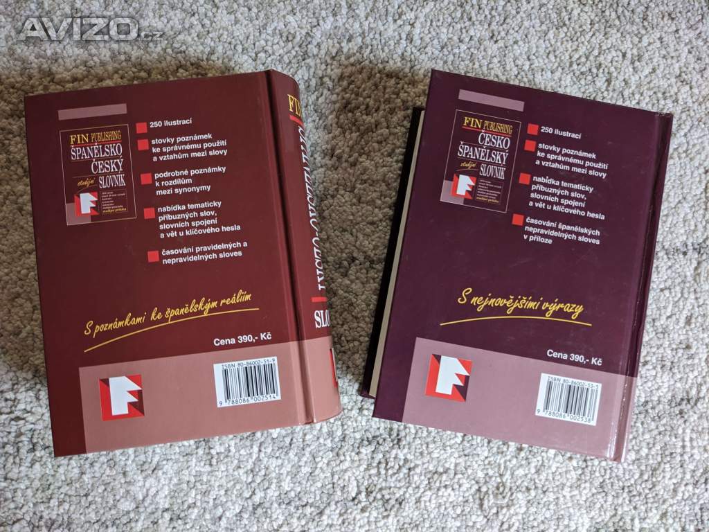 Foto inzerátu Studijní slovníky: Španělsko - český (a CZ-ES)