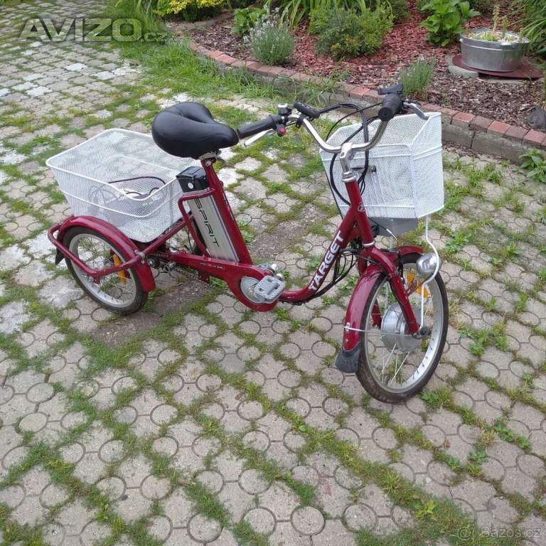 Elektricka trikolka  jezdí i bez slapani