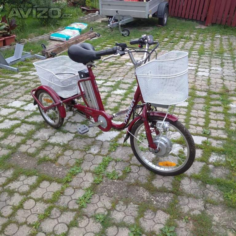 Foto inzerátu Elektricka trikolka  jezdí i bez slapani