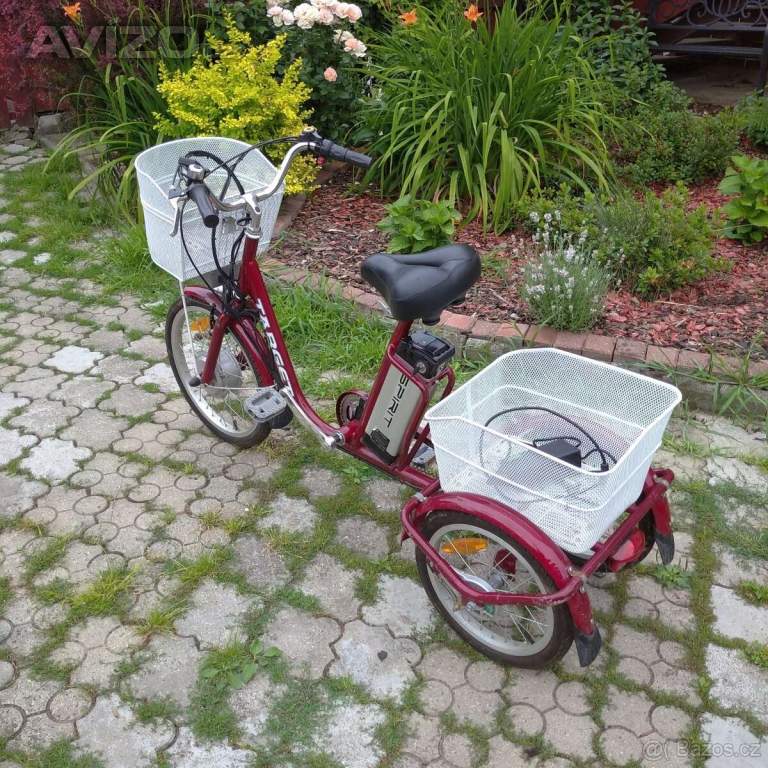 Foto inzerátu Elektricka trikolka  jezdí i bez slapani