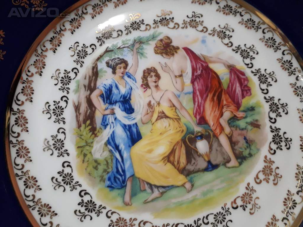 Foto inzerátu Velký talíř Tři grácie - Porcelánka THUN (338)