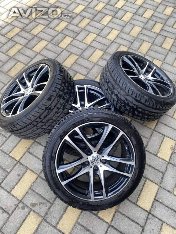 ALU KOLA-5x112 6,5Jx17.vw,skoda,seat.+letní pneu.