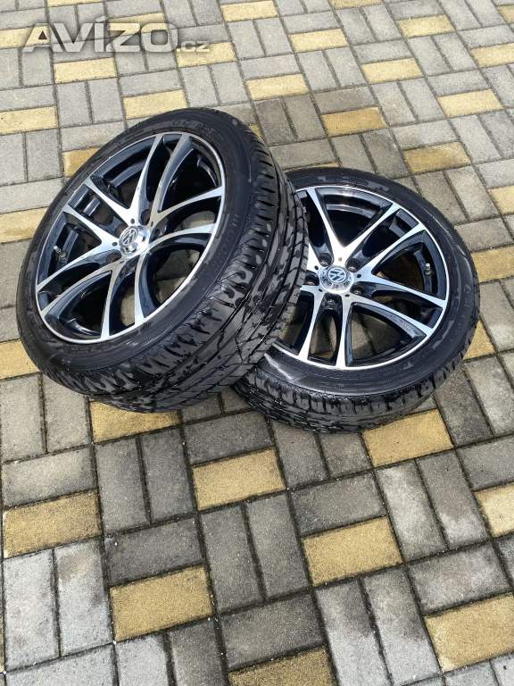 Foto inzerátu ALU KOLA-5x112 6,5Jx17.vw,skoda,seat.+letní pneu.