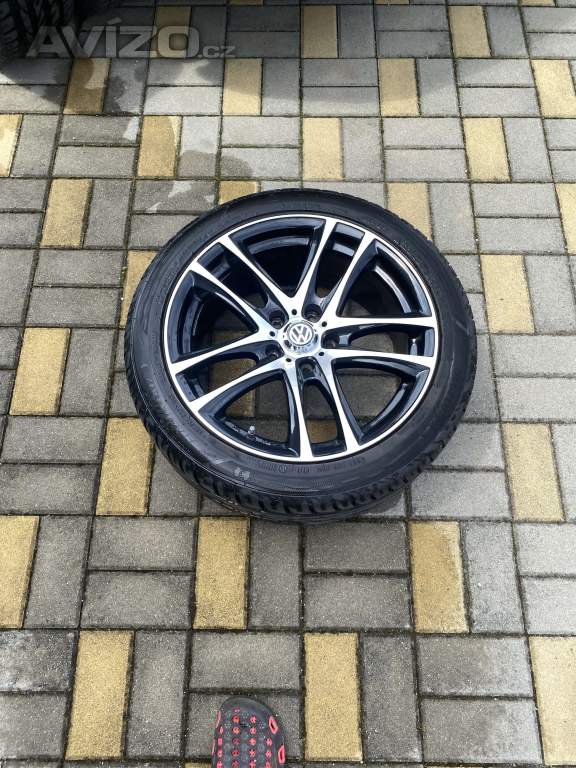 Foto inzerátu ALU KOLA-5x112 6,5Jx17.vw,skoda,seat.+letní pneu.
