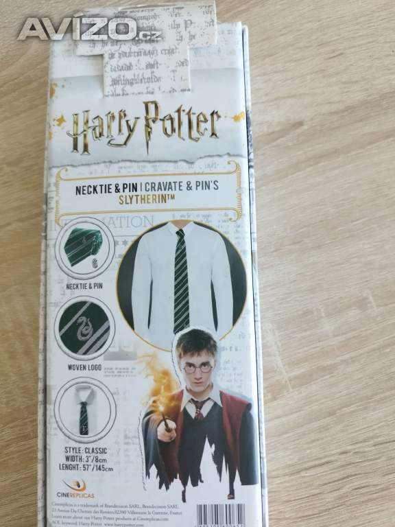 Foto inzerátu Kravata Zmijozel -dárkový set,Harry Potter