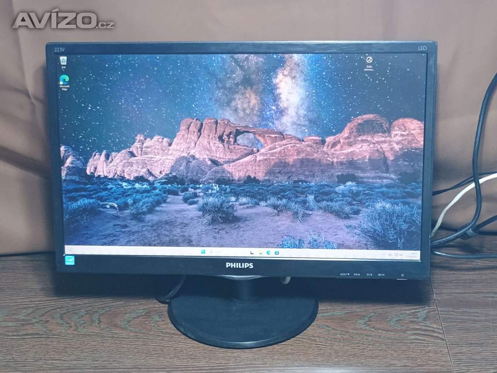 Foto inzerátu LCD#59 - LED monitor Philips 223V5L