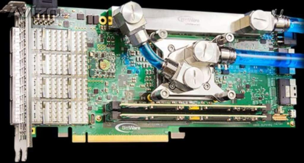 Foto inzerátu Mining Karta BittWare CVP-13 FPGA vodou chlazené s celoplošným, oboustranným chlazením