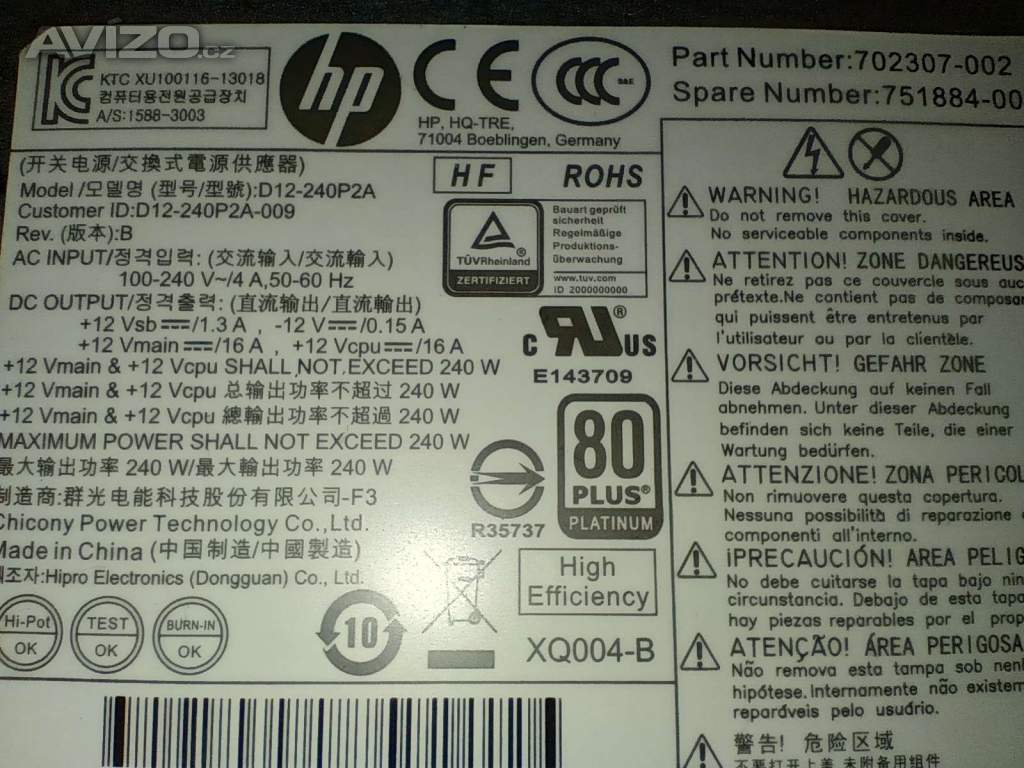Foto inzerátu PC#251 HP EliteDesk 800 G1 SFF